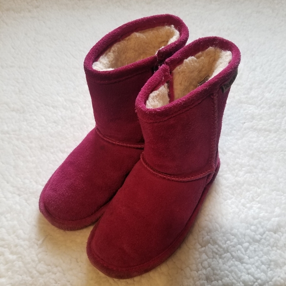 BearPaw Other - BearPaw Emma Toddler Pom Berry